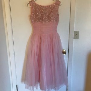 1950s Vintage Prom Dress